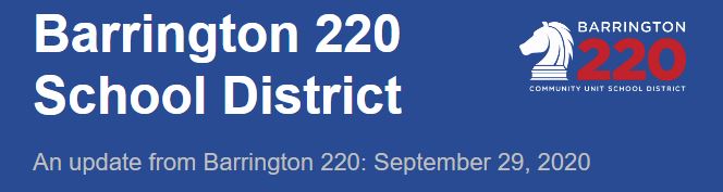Barrington District 220 issues “Hybrid Mode” update, corrects deadline ...
