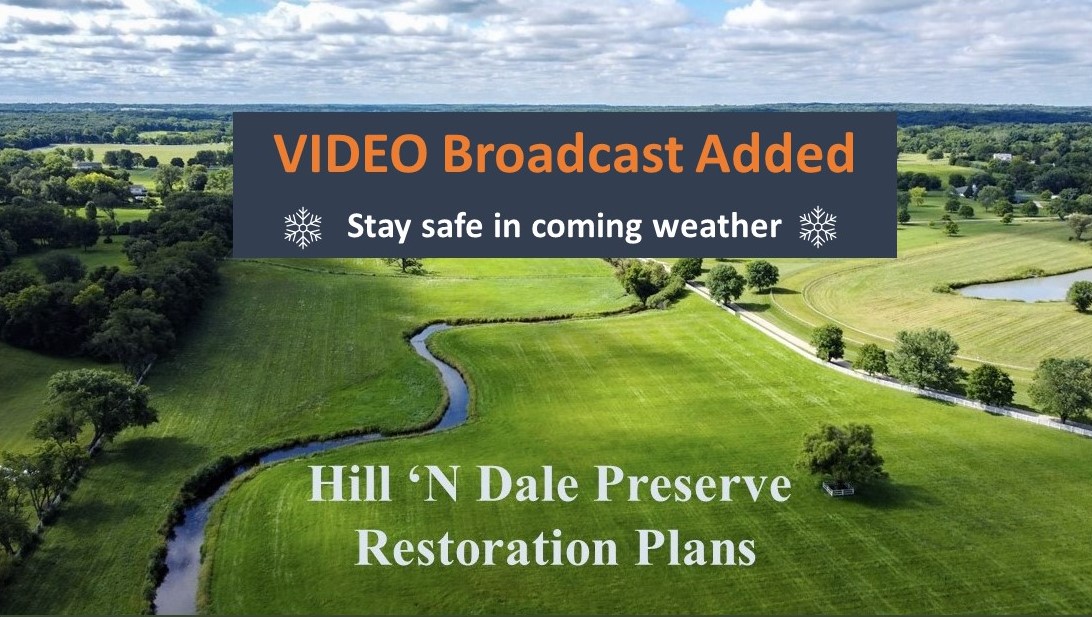 Saturday Citizens for Conservation Hill ’N Dale Preserve Restoration